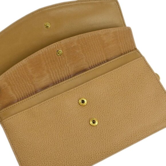 Chanel Beige Calfskin Wallet 196082 - Picture 4 of 7